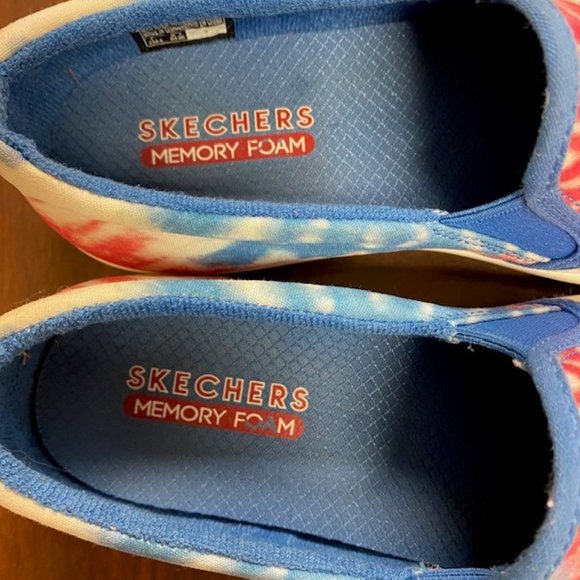 Skechers Poppy Hippie Hype Women's Slip On Tie Dye Sneakers, size‎ 7 - Picture 13 of 14